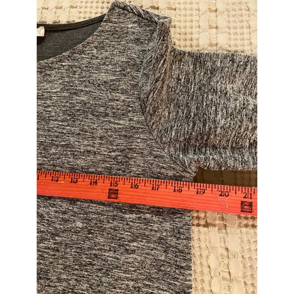 Eliane Rose Womans Gray Dress Size Medium Zipper Slash Pockets  Long Sleeve - Picture 10 of 11
